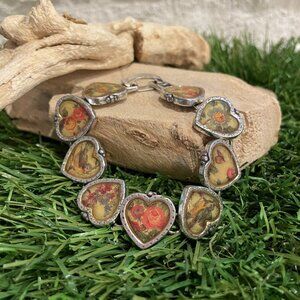 Brighton  HEART ROSE Bracelet Retired